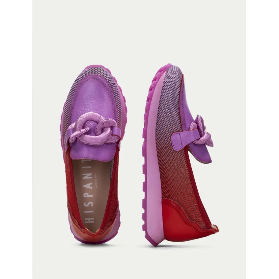 mocasin_sport_loira__viol_0.webp Calzaro Mocasines | Mocasin Sport Loira 243270 Violet-Rojo.