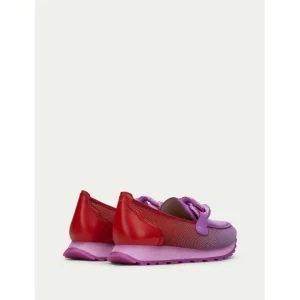 Calzaro Mocasines | Mocasin Sport Loira 243270 Violet-Rojo.