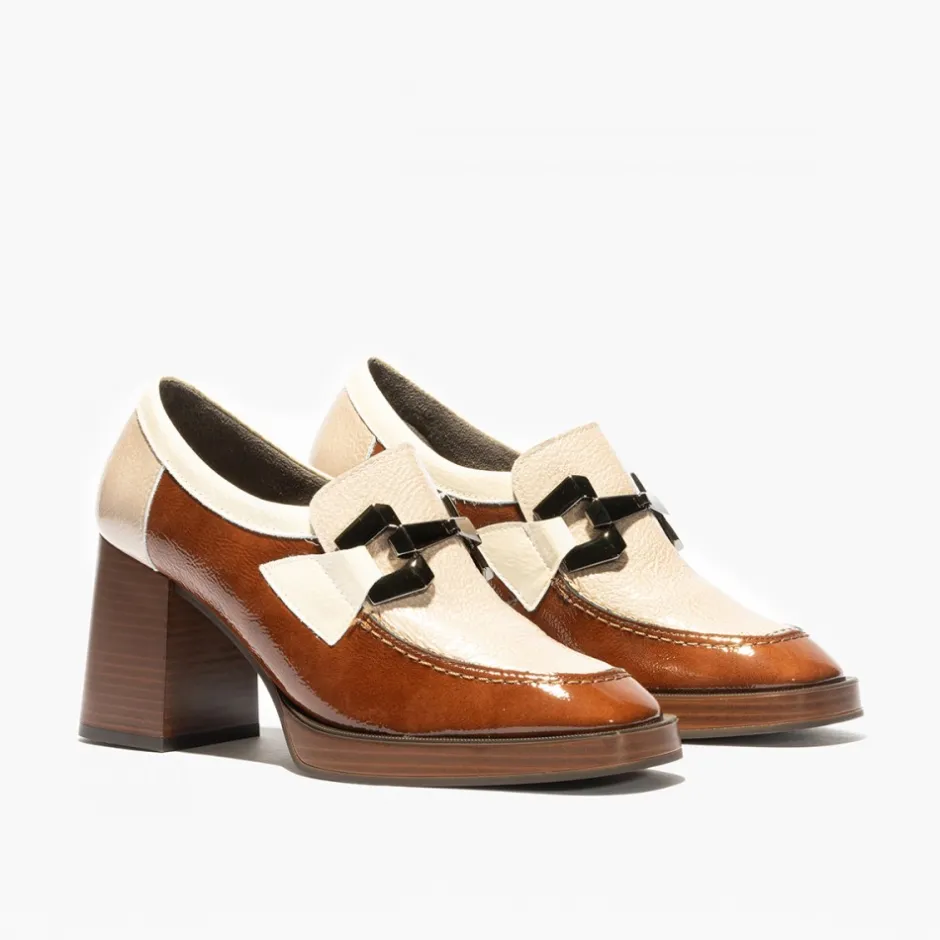 mocasinpiel_charol__cuero_0.webp Calzaro Zapatos De Tac贸n | MocasinPiel Charol 5484 Cuero-Piedra-Beige.