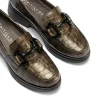 Calzaro Mocasines | Confort | Mocasín Coco Adorno de Mujer 10053 Color Humo.