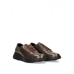 Calzaro Confort | Mocasín Deportiva Suela Plana Mujer Armony Lublin 03 61104 Plomo