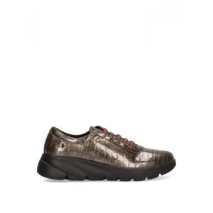 Calzaro Confort | Mocasín Deportiva Suela Plana Mujer Armony Lublin 03 61104 Plomo