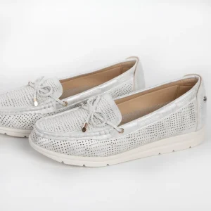 Calzaro Mocasines | Mocasín Naútico Flexible 23425 Oro Platino