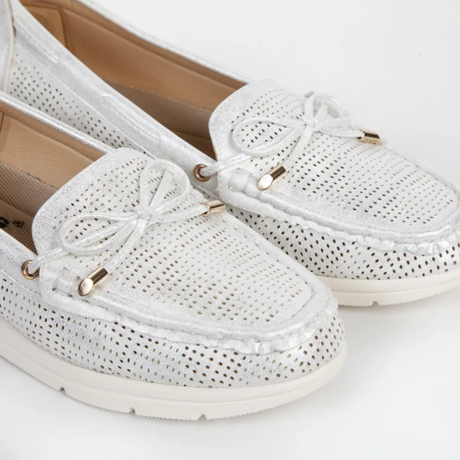 mocasn_natico_flexible__o_4.webp Calzaro Mocasines | Mocasín Naútico Flexible 23425 Oro Platino