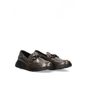 Calzaro Confort | Mocasín Suela Plana Mujer Armony Lublin 02 61103 Plomo