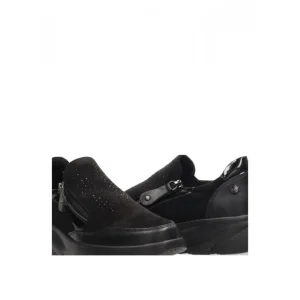 Calzaro Confort | Mocasín Suela Plana Mujer Armony Lublin 61107 Negro