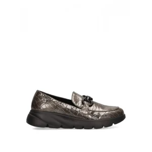 Calzaro Confort | Mocasín Suela Plana Mujer Armony Lublin 02 61103 Plomo