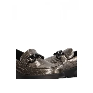 Calzaro Confort | Mocasín Suela Plana Mujer Armony Lublin 02 61103 Plomo