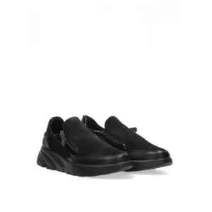 Calzaro Confort | Mocasín Suela Plana Mujer Armony Lublin 61107 Negro
