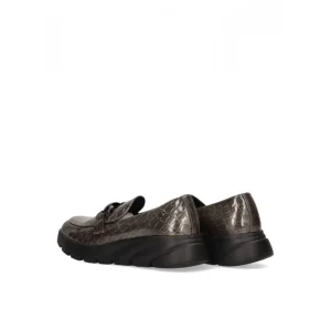 Calzaro Confort | Mocasín Suela Plana Mujer Armony Lublin 02 61103 Plomo