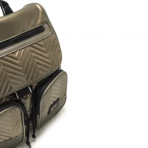 Calzaro Bolsos | Mochila 54963 Mujer Vanged Taupe