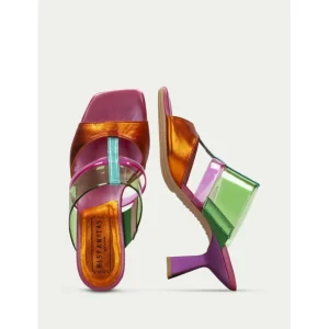 Calzaro Sandalias | Mulé Danielle Tacón 243372 Multimetal