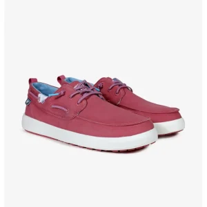 Calzaro Deportivas Casual | Naútico Tela Casual Maui Rojo Jeans