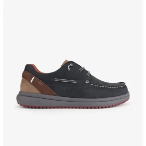 Calzaro Zapatos Con Cordones | Deportivas Casual | Nautico Java Azul Marino