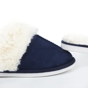 Calzaro Pantuflas | Pantufla Casa Pelo 912 Azul