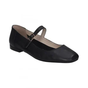 Calzaro Bailarinas | Mocasines | Sabrina Piel Mercedes Hebilla 24402 Negro.
