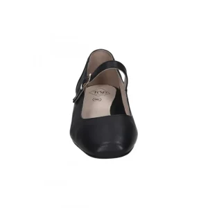 Calzaro Bailarinas | Mocasines | Sabrina Piel Mercedes Hebilla 24402 Negro.