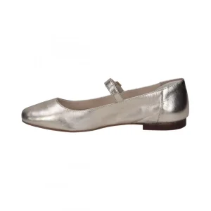 Calzaro Bailarinas | Mocasines | Sabrina Piel Mercedes Hebilla 24402 Oro.