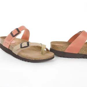 Calzaro Sandalias Bios | Sandalia 7212 Beige, Teja y Kaki.