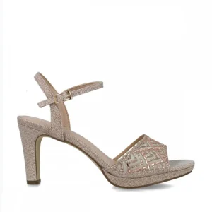 Calzaro Zapatos De Tac贸n | Sandalia 23683 Cassiopeia Maquillaje Rosa Nude