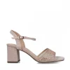 Calzaro Zapatos De Tac贸n | Sandalia 23687 Cassiopeia Maquillaje Rosa Nude