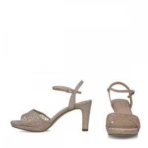 Calzaro Zapatos De Tac贸n | Sandalia 23683 Cassiopeia Maquillaje Rosa Nude