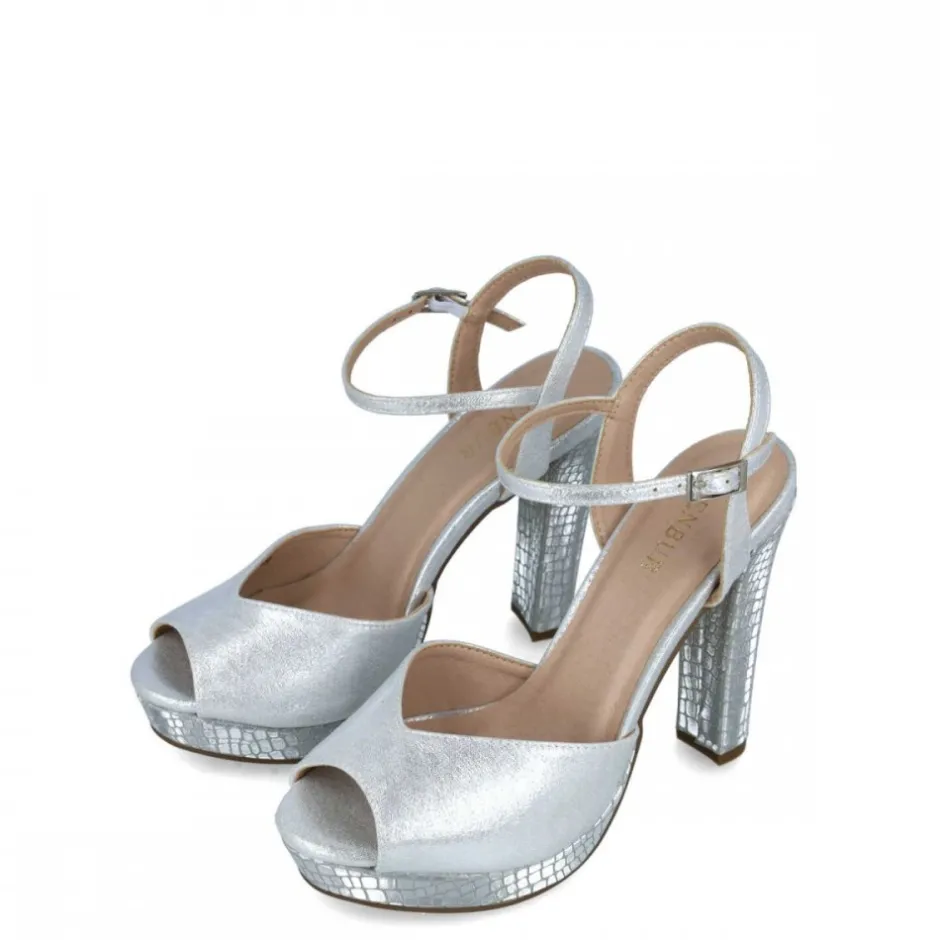 sandalia__corona_australi_1.webp Calzaro Zapatos De Tac贸n | Sandalia 23709 Corona Australis Plata