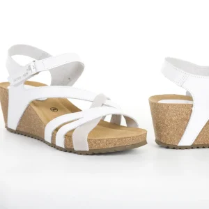 Calzaro Sandalias Bios | Sandalia 5635 Gris y Blanco.