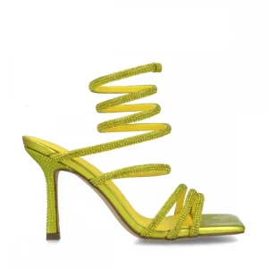 Calzaro Zapatos De Tac贸n | Zapatos De Tac贸n | Sandalia 23783 Leo Minor Amarillo