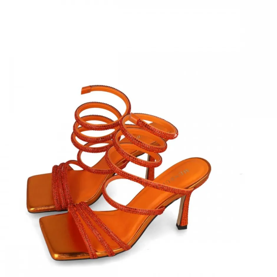 sandalia__leo_minor_naran_2.webp Calzaro Zapatos De Tac贸n | Zapatos De Tac贸n | Sandalia 23783 Leo Minor Naranja