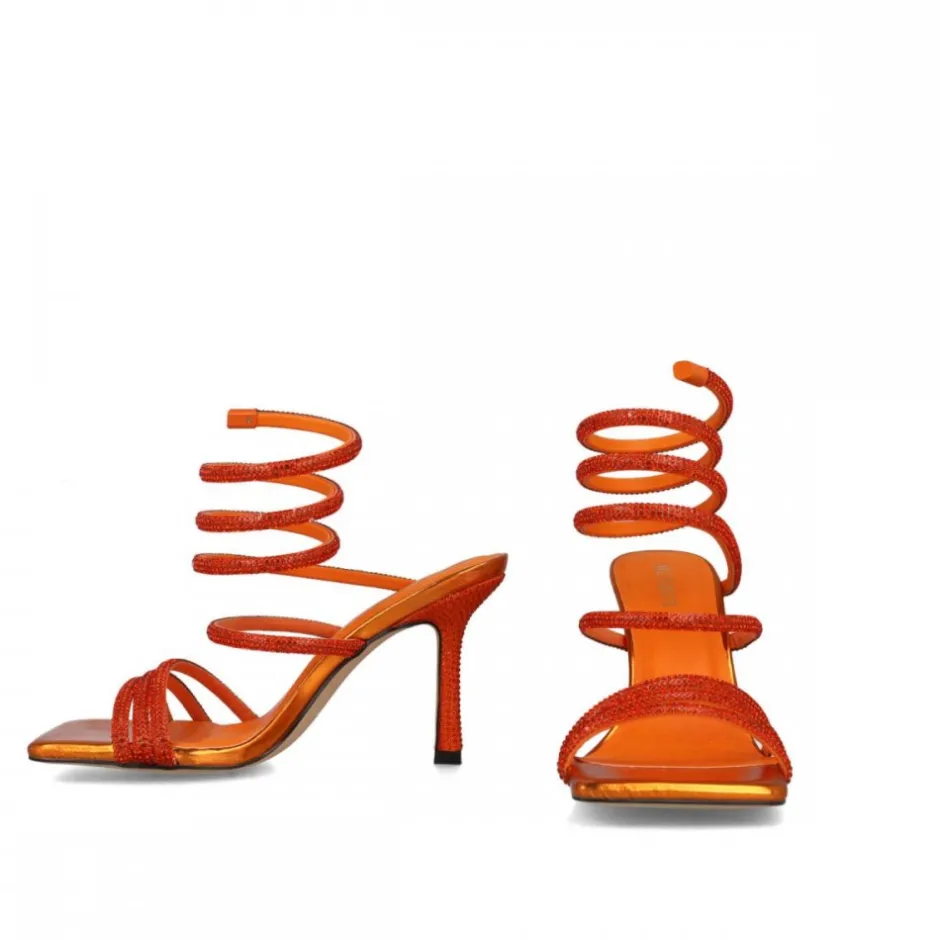 sandalia__leo_minor_naran_4.webp Calzaro Zapatos De Tac贸n | Zapatos De Tac贸n | Sandalia 23783 Leo Minor Naranja