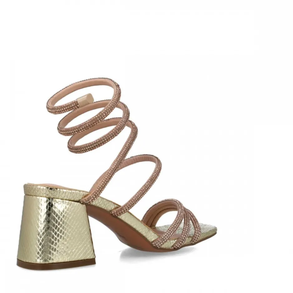 sandalia__lepus_oro_2.webp Calzaro Zapatos De Tac贸n | Zapatos De Tac贸n | Sandalia 23790 Lepus Oro