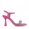 Calzaro Zapatos De Tac贸n | Zapatos De Tac贸n | Sandalia 23796 Lynx Fuxia