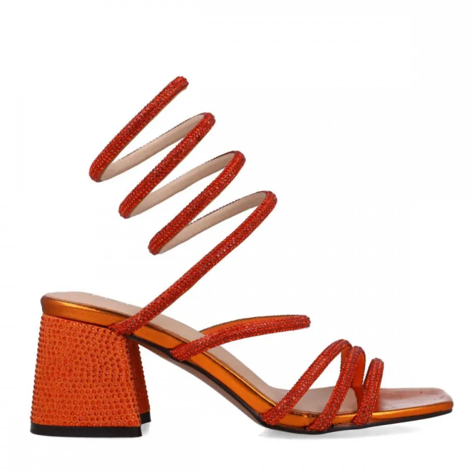 sandalia__minor_naranja_0.webp Calzaro Zapatos De Tac贸n | Zapatos De Tac贸n | Sandalia 23786 Minor Naranja