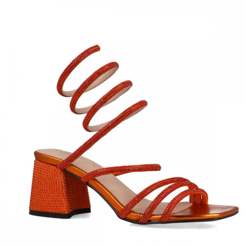 sandalia__minor_naranja_2.webp Calzaro Zapatos De Tac贸n | Zapatos De Tac贸n | Sandalia 23786 Minor Naranja