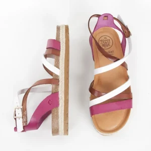 Calzaro Sandalias Bios | Sandalia 11 multi burdeos