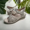 Calzaro Sandalias | Sandalia 23534 Oro Platino
