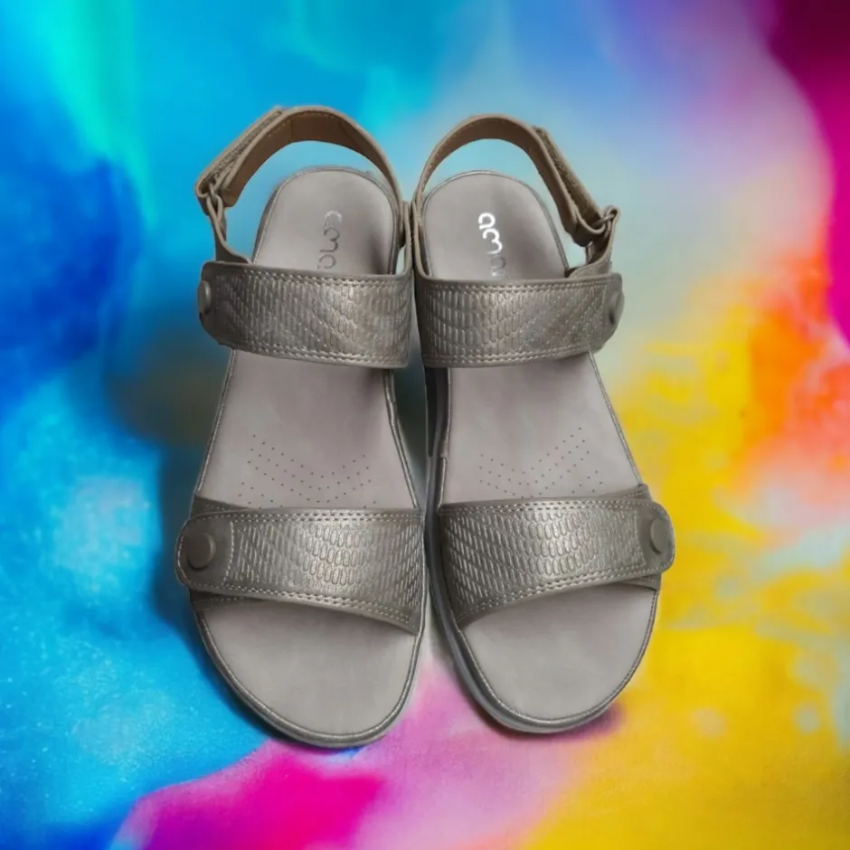 sandalia__plomo_2.webp Calzaro Sandalias | Sandalia 23597 Plomo