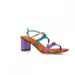 Calzaro Zapatos De Tac贸n | Sandalia 24852 Pártula Multicolor.