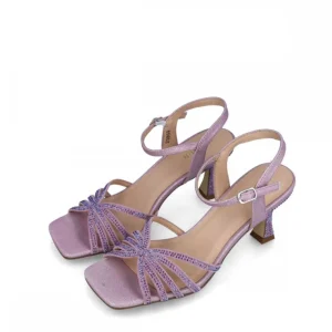 Calzaro Zapatos De Tac贸n | Sandalia 23869 Sagitarius Malva Lila