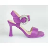 Calzaro Zapatos De Tac贸n | Sandalia Adorno Metal Alexa 6 Diana Buganvilla Morado