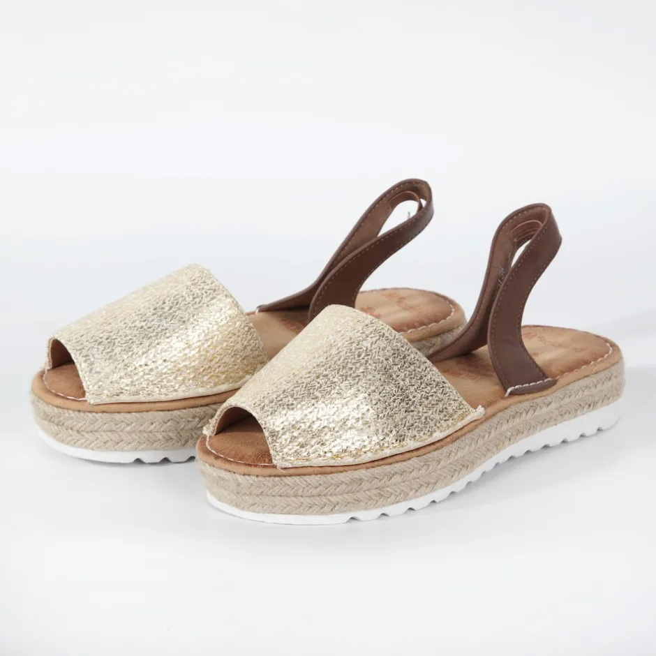 sandalia_avarca__oro_1.webp Calzaro Sandalias | Sandalia avarca 278 oro