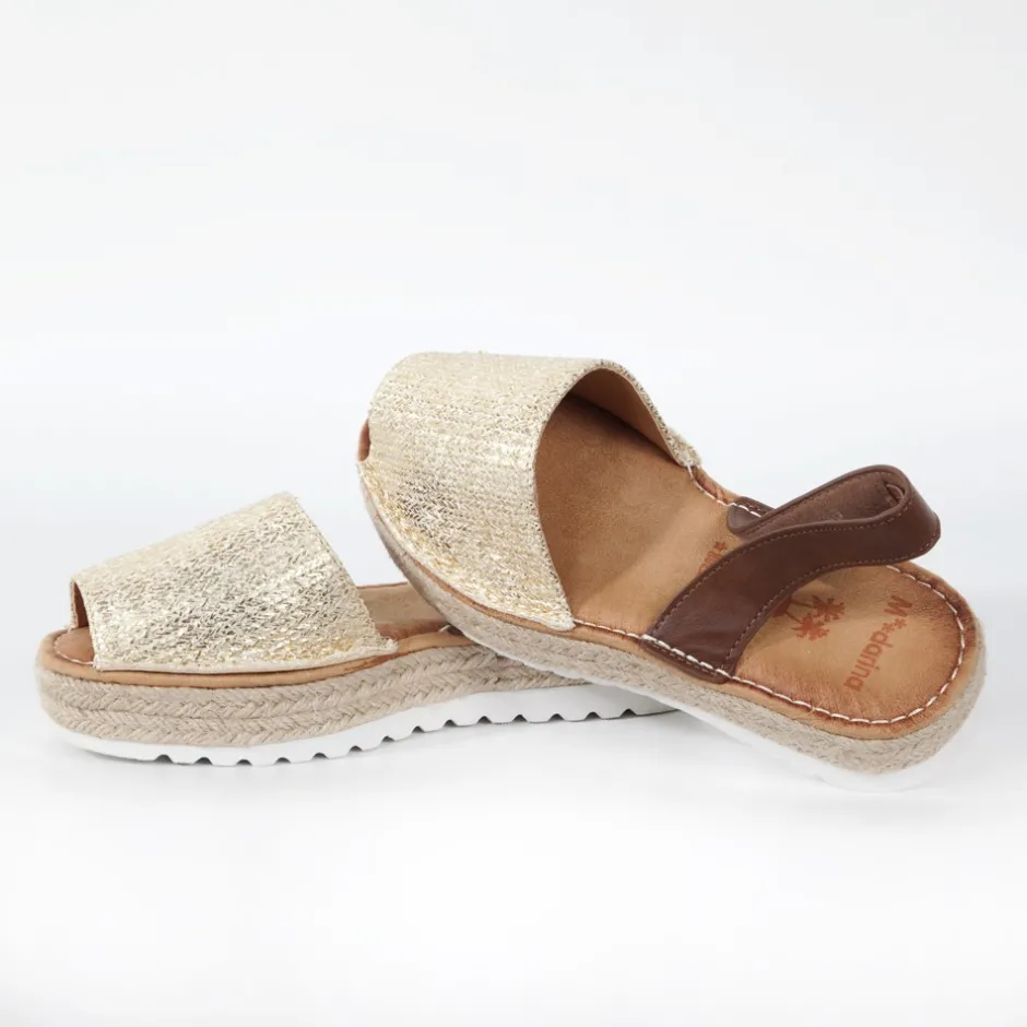 sandalia_avarca__oro_4.webp Calzaro Sandalias | Sandalia avarca 278 oro