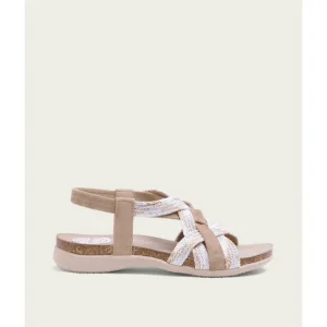 Calzaro Sandalias Bios | Sandalia Bio Serraje Textil Blanco Dora 2862