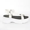 Calzaro Sandalias | Sandalia cuña 8805 blanco