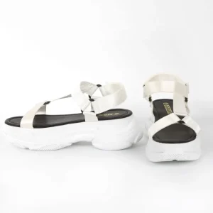 Calzaro Sandalias | Sandalia cuña 8805 blanco