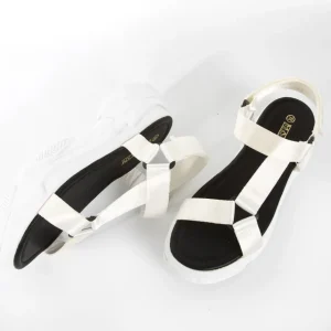 Calzaro Sandalias | Sandalia cuña 8805 blanco