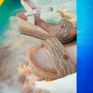 Calzaro Sandalias | Alpargatas | Sandalia Cuña Esparto 733