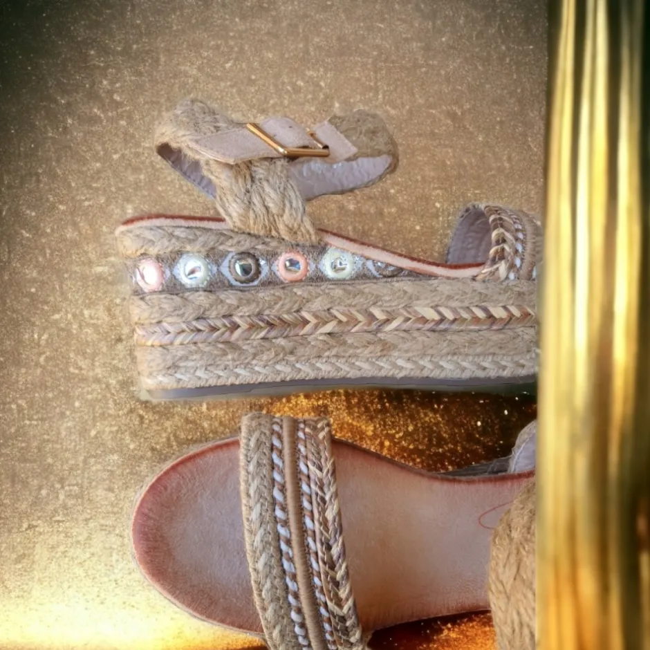 sandalia_cua_esparto__bei_3-1.webp Calzaro Sandalias | Alpargatas | Sandalia Cuña Esparto 725 Beige