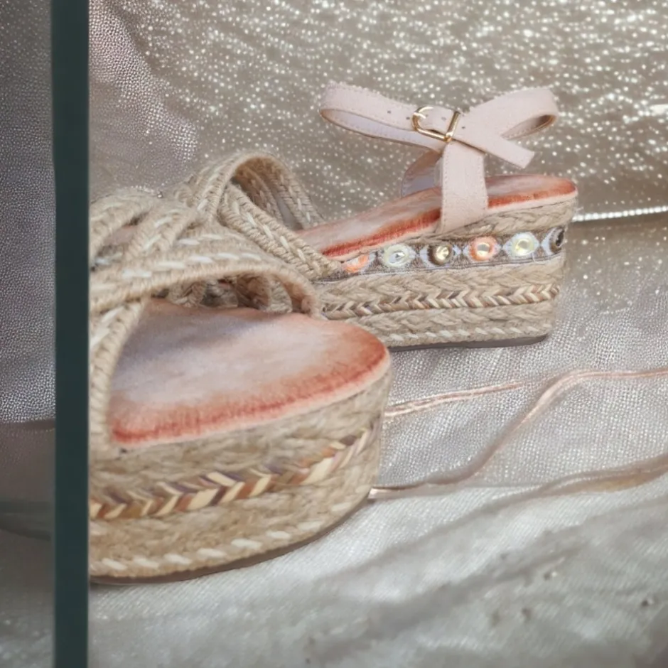 sandalia_cua_esparto__bei_3.webp Calzaro Sandalias | Alpargatas | Sandalia Cuña Esparto 726 Beige